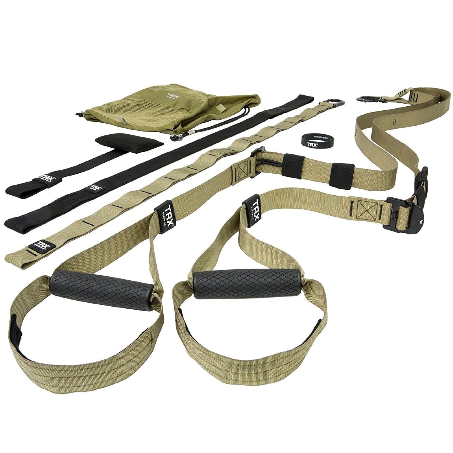 TRX Tactical Gym Suspension Trainer Home Gym Kit Fitness Training Designed for Military Veterans Home Gym System with Exercise Straps